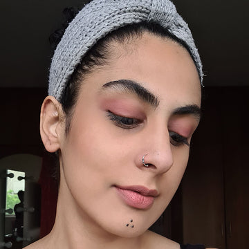 Bead & String Nose Ring